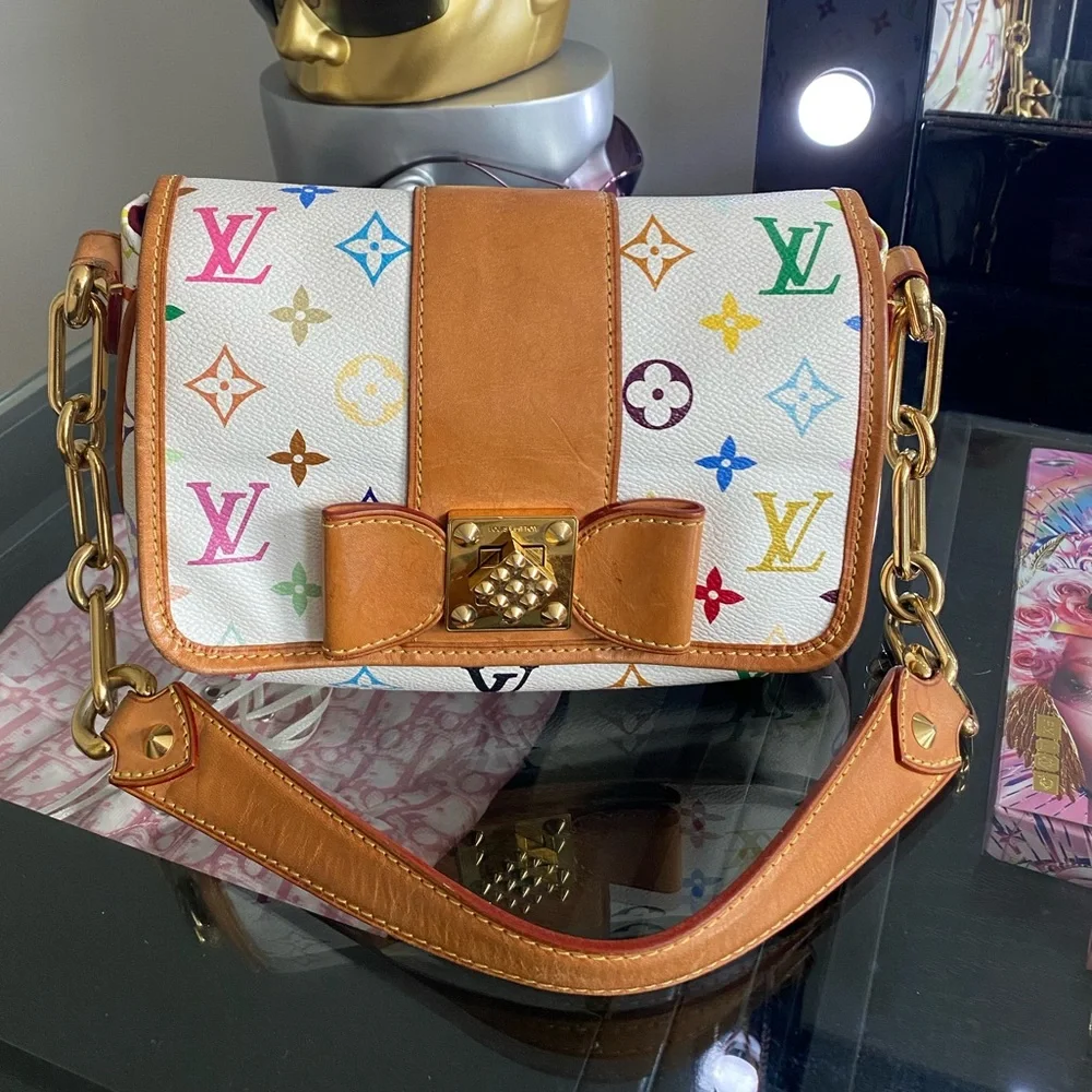 Louis Vuitton Multicolor Monogram Patti Shoulder Bag - Picture 3 of 16